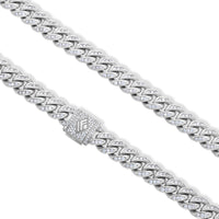 Diamond Cuban Link Chain (10mm)