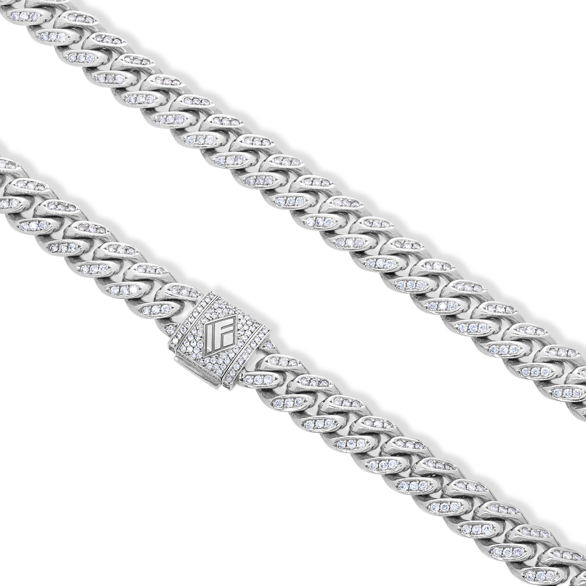 Diamond Cuban Link Chain (10mm)