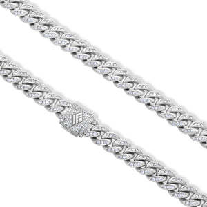Diamond Cuban Link Chain (10mm)