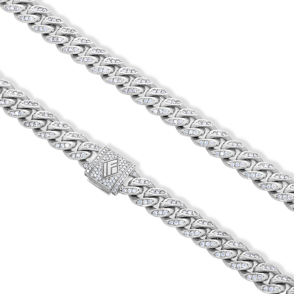 Diamond Cuban Link Chain (10mm)