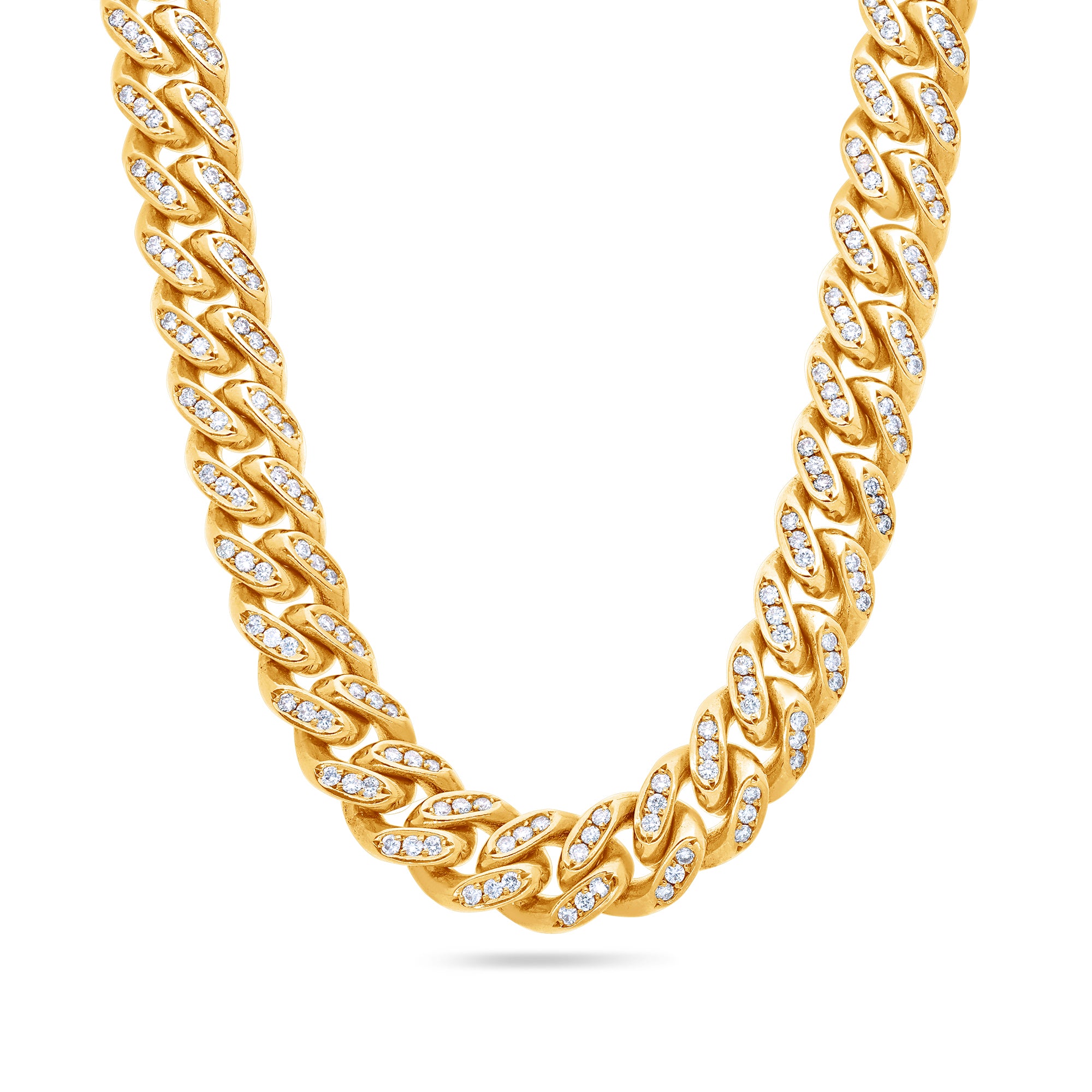 Diamond Cuban Link Chain (10mm)