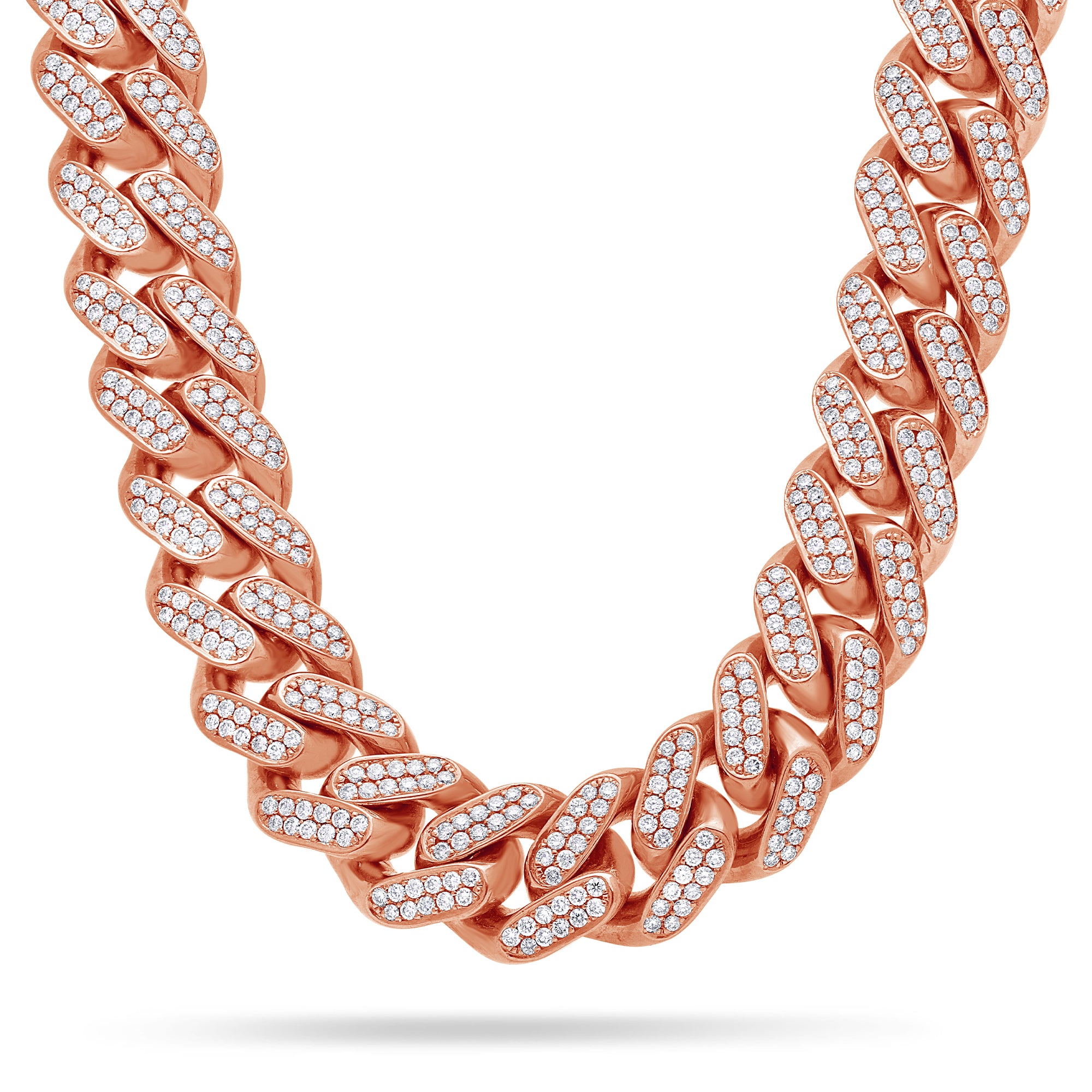 Diamond Cuban Link Chain (15mm)