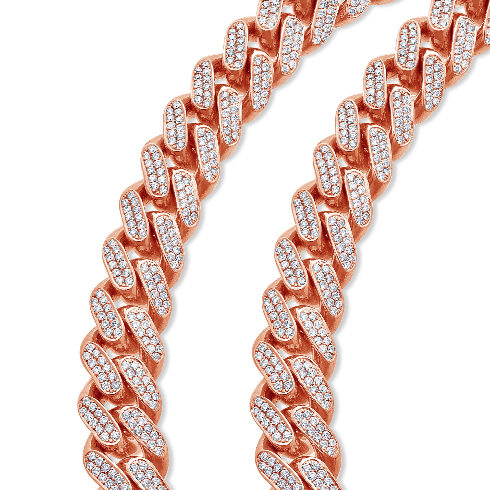 Diamond Cuban Link Chain (15mm)