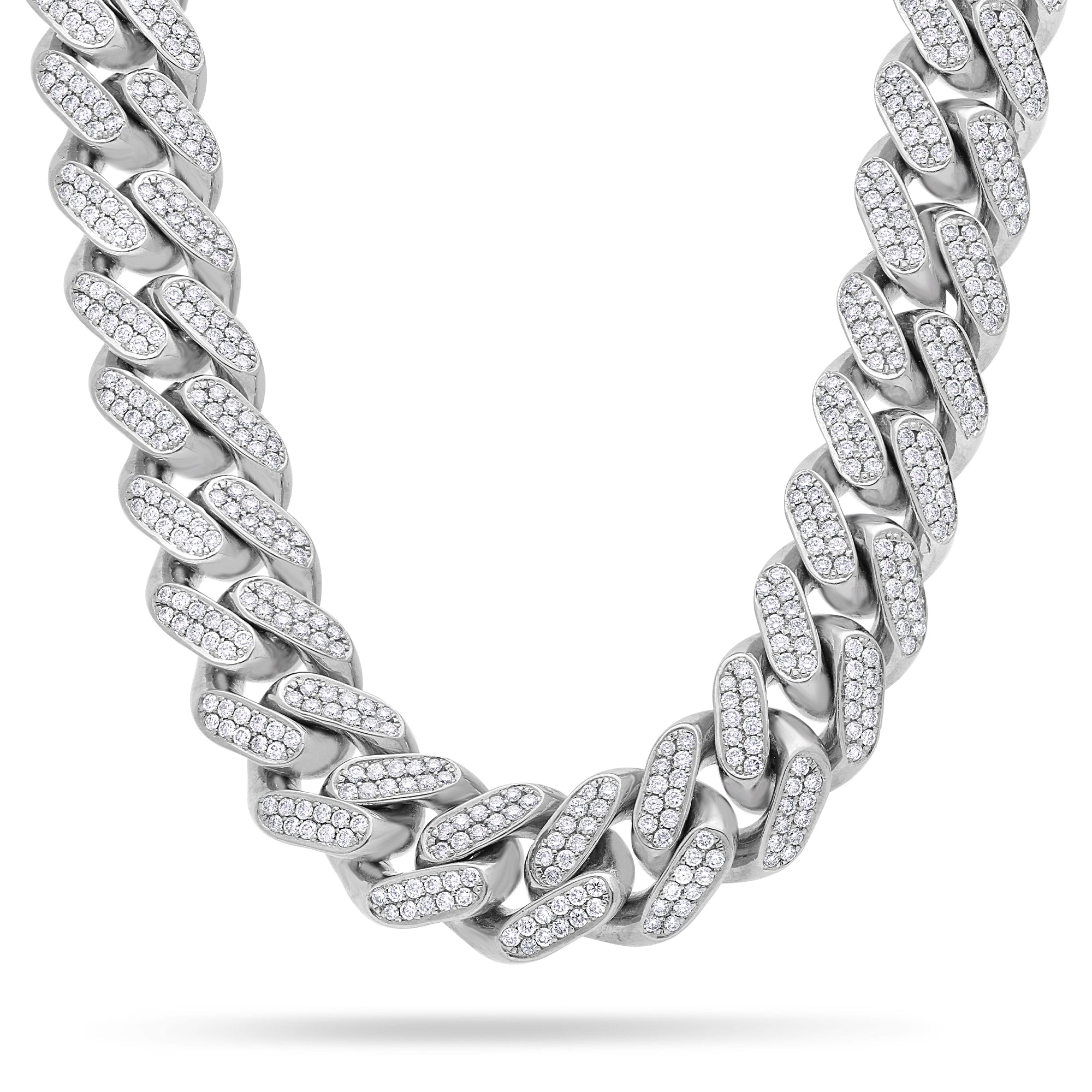 Diamond Cuban Link Chain (15mm)