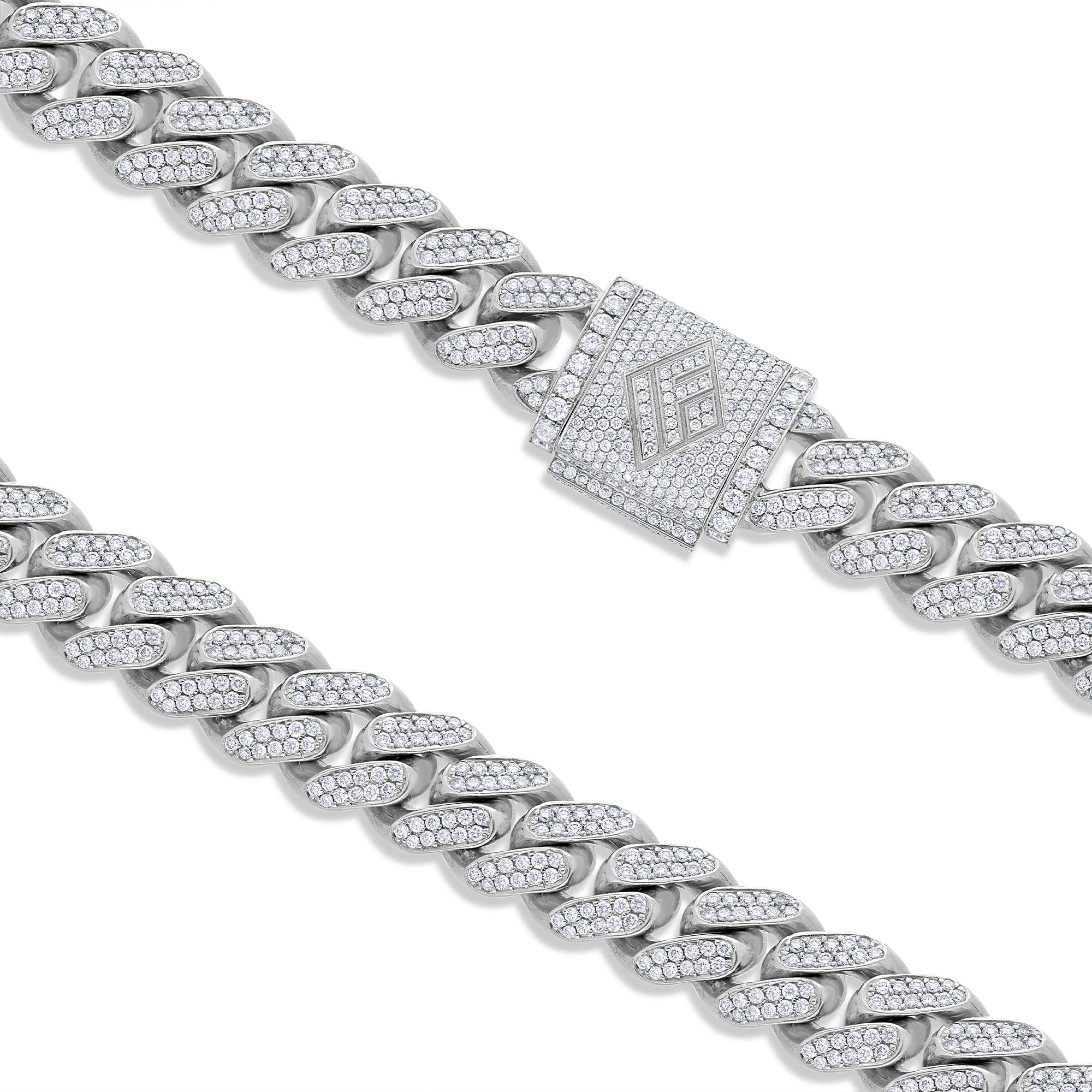 Diamond Cuban Link Chain (15mm)