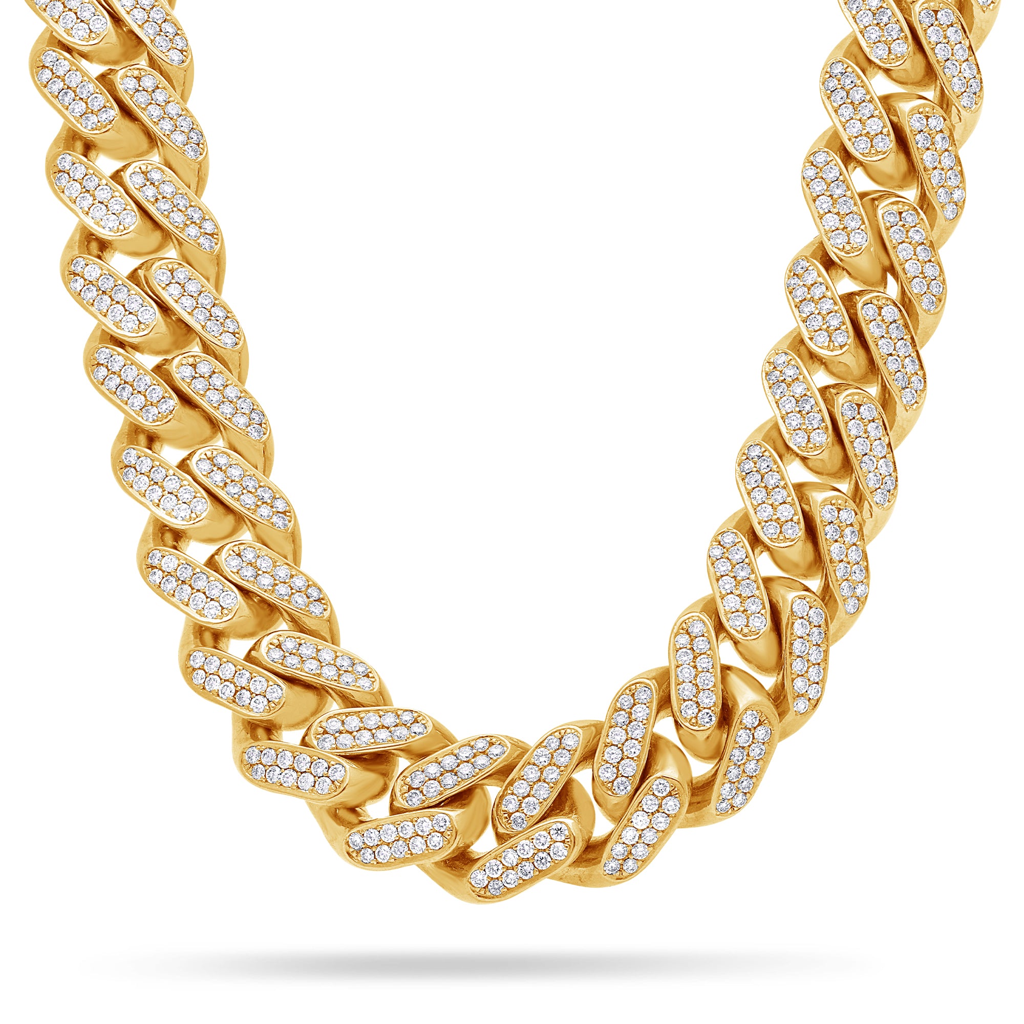Diamond Cuban Link Chain (15mm)