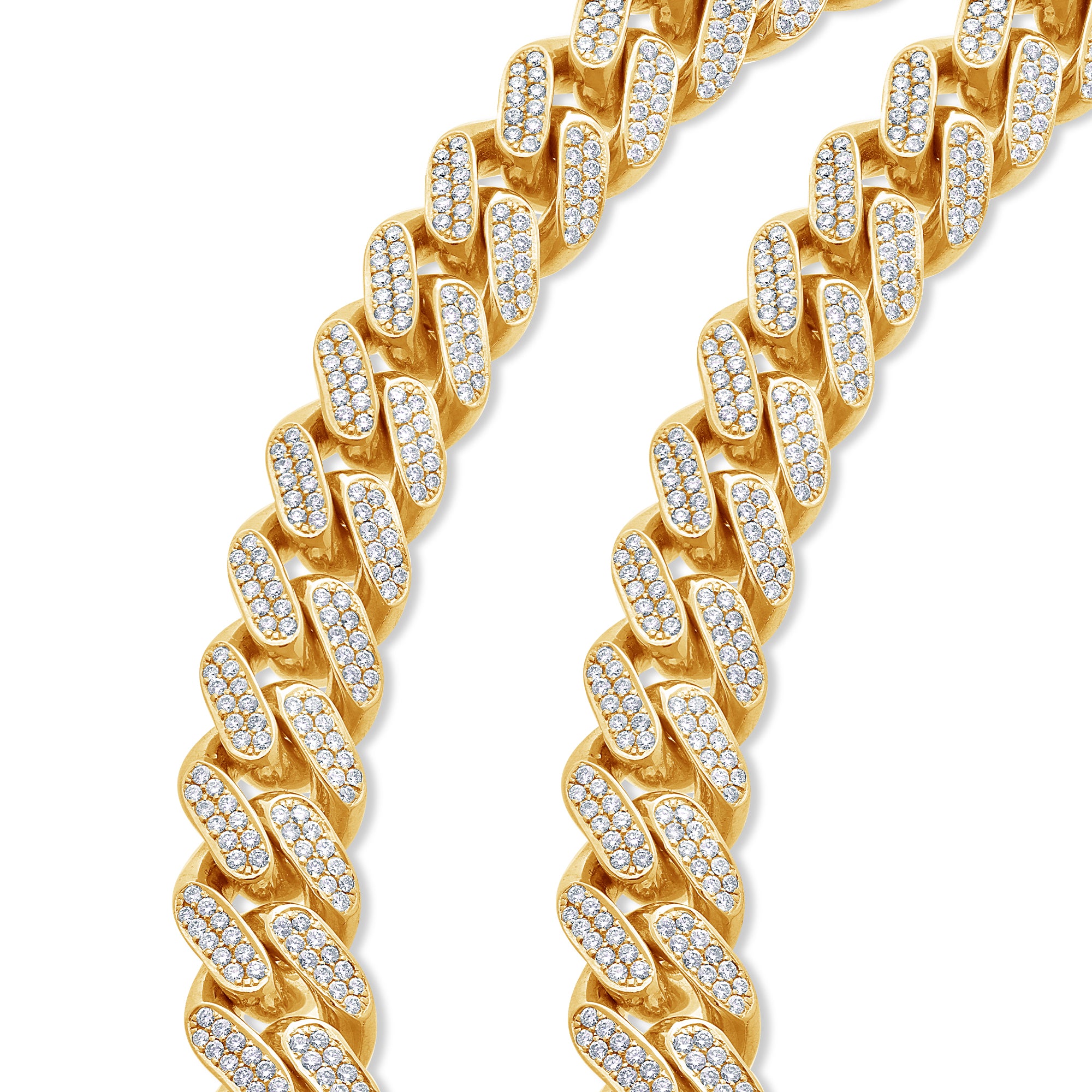Diamond Cuban Link Chain (15mm)