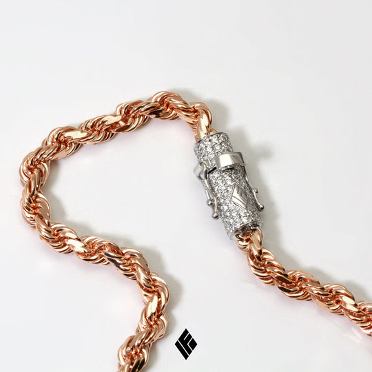 CUSTOMIZED 2-TONE GOLD ROPE CHAIN