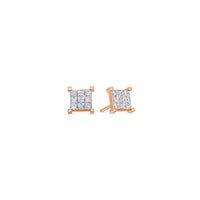 Micro Davin Diamond Cluster Earrings