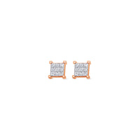 Micro Davin Diamond Cluster Earrings