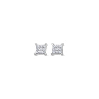 Micro Davin Diamond Cluster Earrings