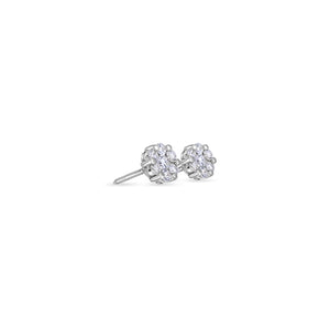 Nano Dax Diamond Cluster Earrings