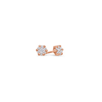 Pico Dax Diamond Cluster Earrings (6mm)