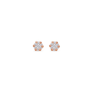 Pico Dax Diamond Cluster Earrings