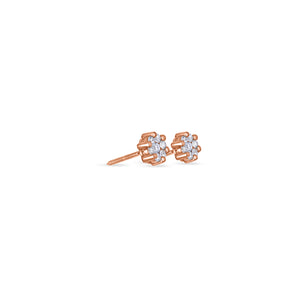 Pico Dax Diamond Cluster Earrings