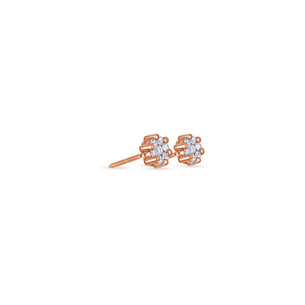 Pico Dax Diamond Cluster Earrings