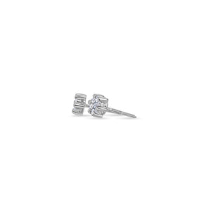 Pico Dax Diamond Cluster Earrings