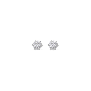 Pico Dax Diamond Cluster Earrings