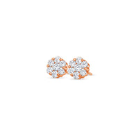 Baby Dax Diamond Cluster Earrings (10mm)