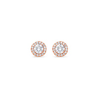 Elle Diamond Stud Earrings (1.00 Carat Total)