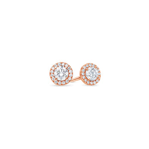 Elle Diamond Stud Earrings (1.00 Carat Total)