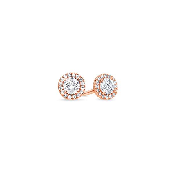 Elle Diamond Stud Earrings (1.00 Carat Total)