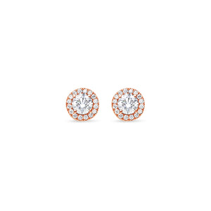 Elle Diamond Stud Earrings (1.00 Carat Total)