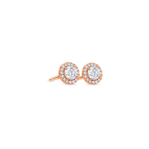 Elle Diamond Stud Earrings (1.00 Carat Total)