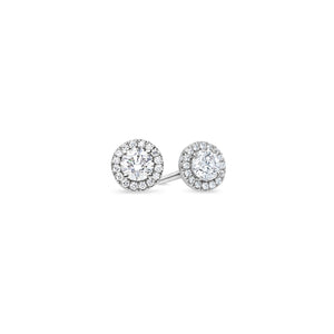 Elle Diamond Stud Earrings (1.00 Carat Total)