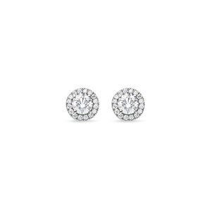 Elle Diamond Stud Earrings (1.00 Carat Total)