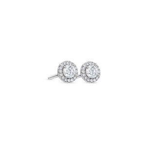 Elle Diamond Stud Earrings (1.00 Carat Total)