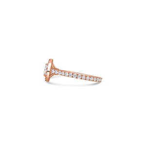 Elle Halo Engagement Ring (GIA Oval, 0.50ct)