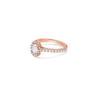 Elle Halo Engagement Ring (GIA Oval, 0.50ct)