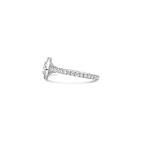 Elle Halo Engagement Ring (GIA Oval, 0.50ct)