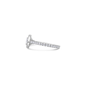 Elle Halo Engagement Ring (GIA Oval, 0.50ct)