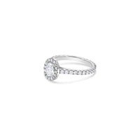Elle Halo Engagement Ring (GIA Oval, 0.50ct)