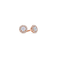 Elle Diamond Stud Earrings (0.70 Carat Total)