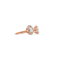 Elle Diamond Stud Earrings (0.70 Carat Total)