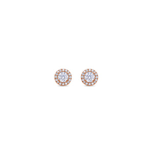 Elle Diamond Stud Earrings (0.70 Carat Total)