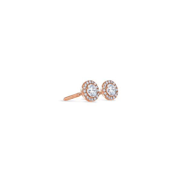 Elle Diamond Stud Earrings (0.70 Carat Total)