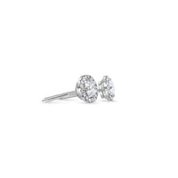 Elle Diamond Stud Earrings (0.70 Carat Total)
