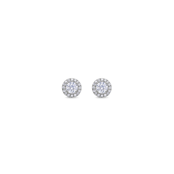 Elle Diamond Stud Earrings (0.70 Carat Total)