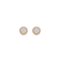 Elle Diamond Stud Earrings (0.70 Carat Total)