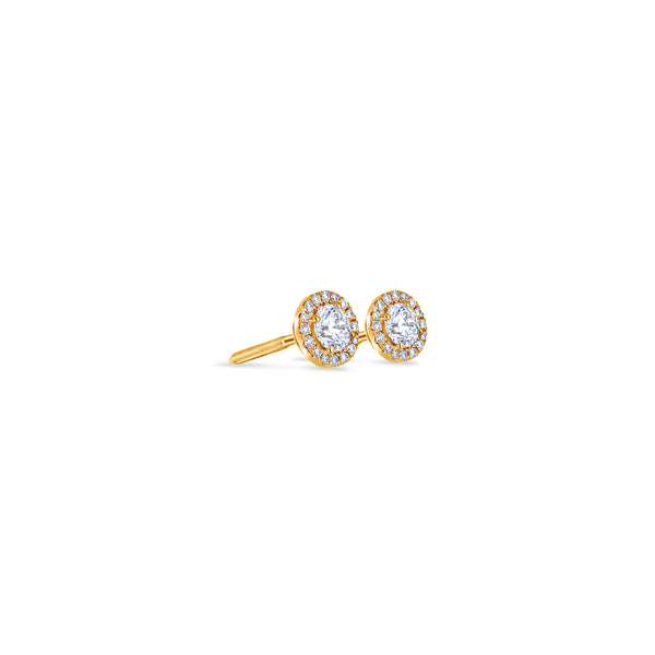 Elle Diamond Stud Earrings (0.70 Carat Total)