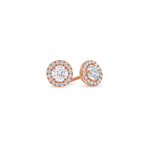Elle Diamond Stud Earrings (GIA Round, 1.20 Carat Total)
