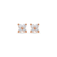 Baby Fortuna Diamond Cluster Earrings