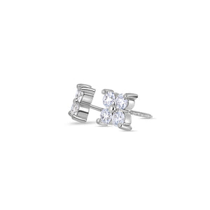Baby Fortuna Diamond Cluster Earrings