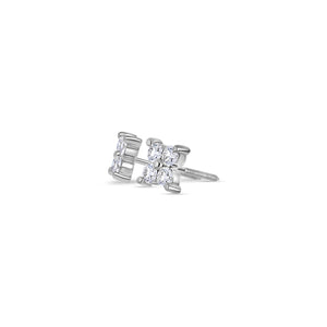 Micro Fortuna Diamond Cluster Earrings