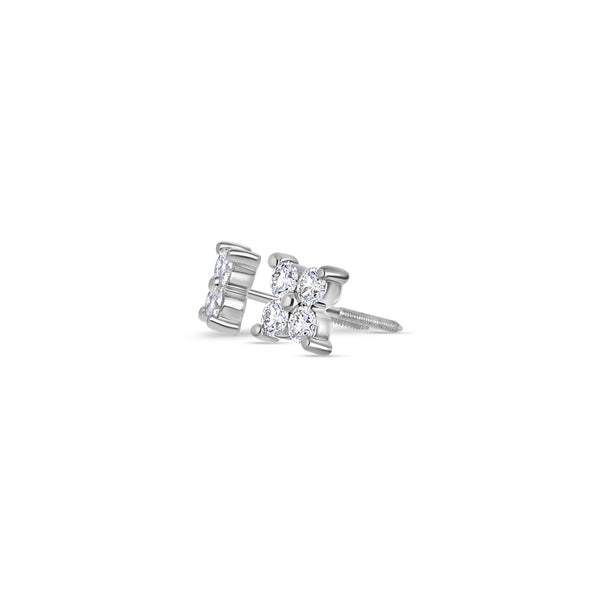 Micro Fortuna Diamond Cluster Earrings
