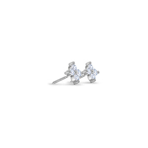 Micro Fortuna Diamond Cluster Earrings